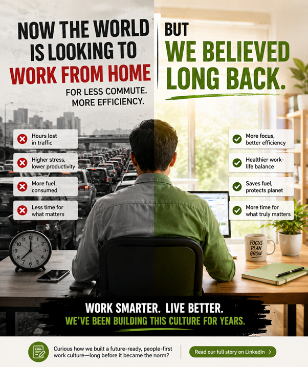 We Believed in Flexible Work Long Before It Became a Trend